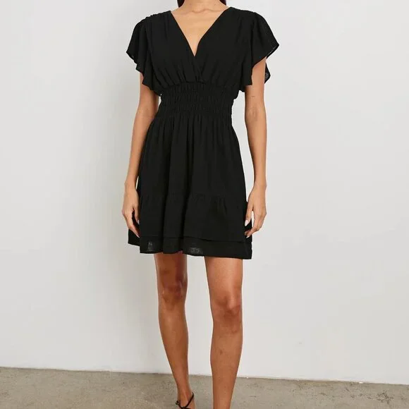 NWOT Rails Kimora Dress in Black - Picture 2 of 5